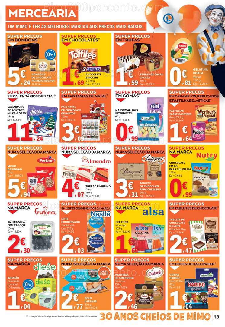 Antevisão Folheto E-LECLERC Promoções de 30 outubro a 5 novembro