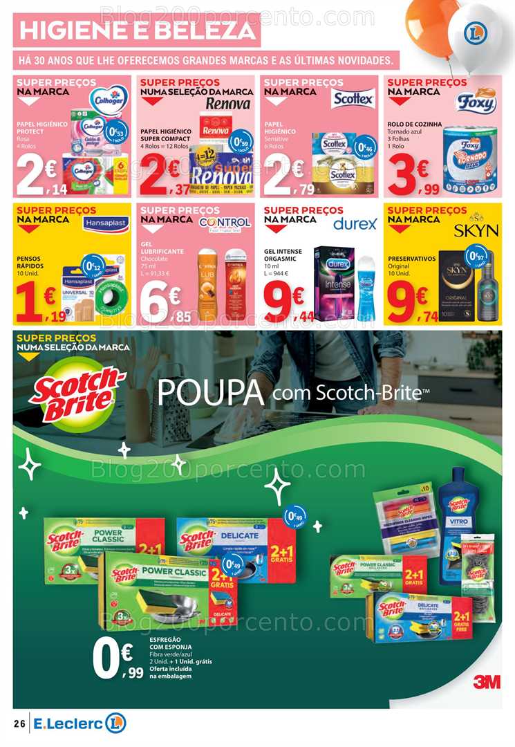 Antevisão Folheto E-LECLERC Promoções de 30 outubro a 5 novembro
