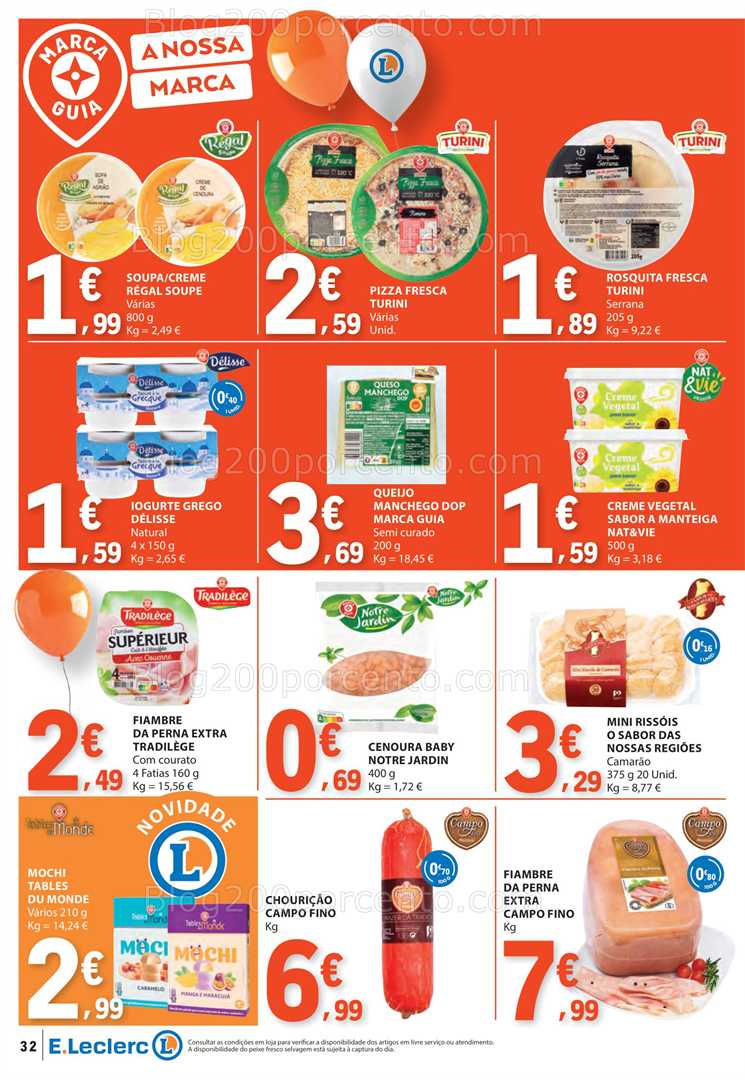 Antevisão Folheto E-LECLERC Promoções de 30 outubro a 5 novembro