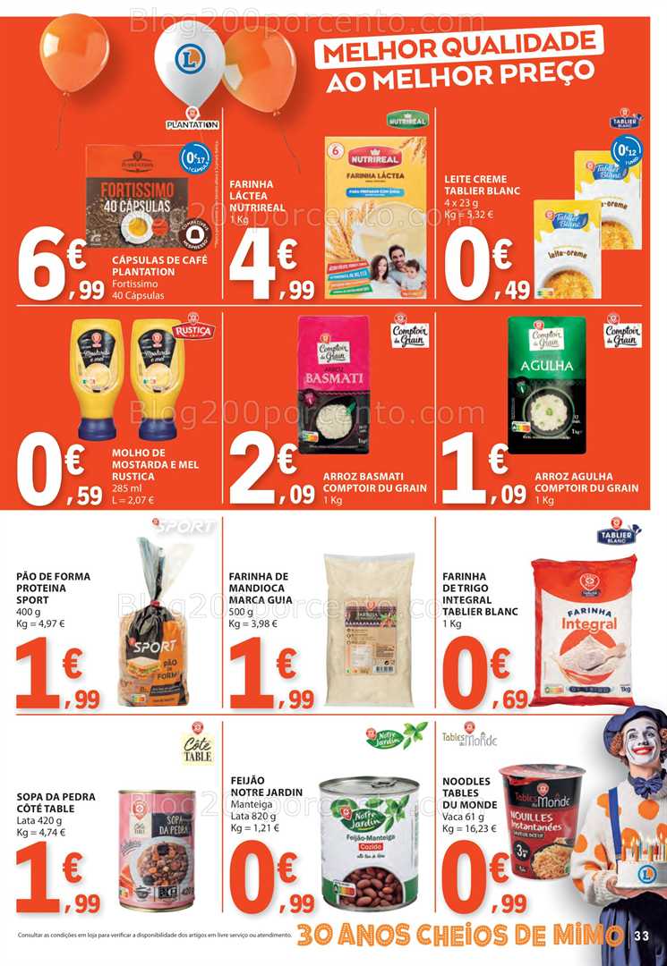 Antevisão Folheto E-LECLERC Promoções de 30 outubro a 5 novembro