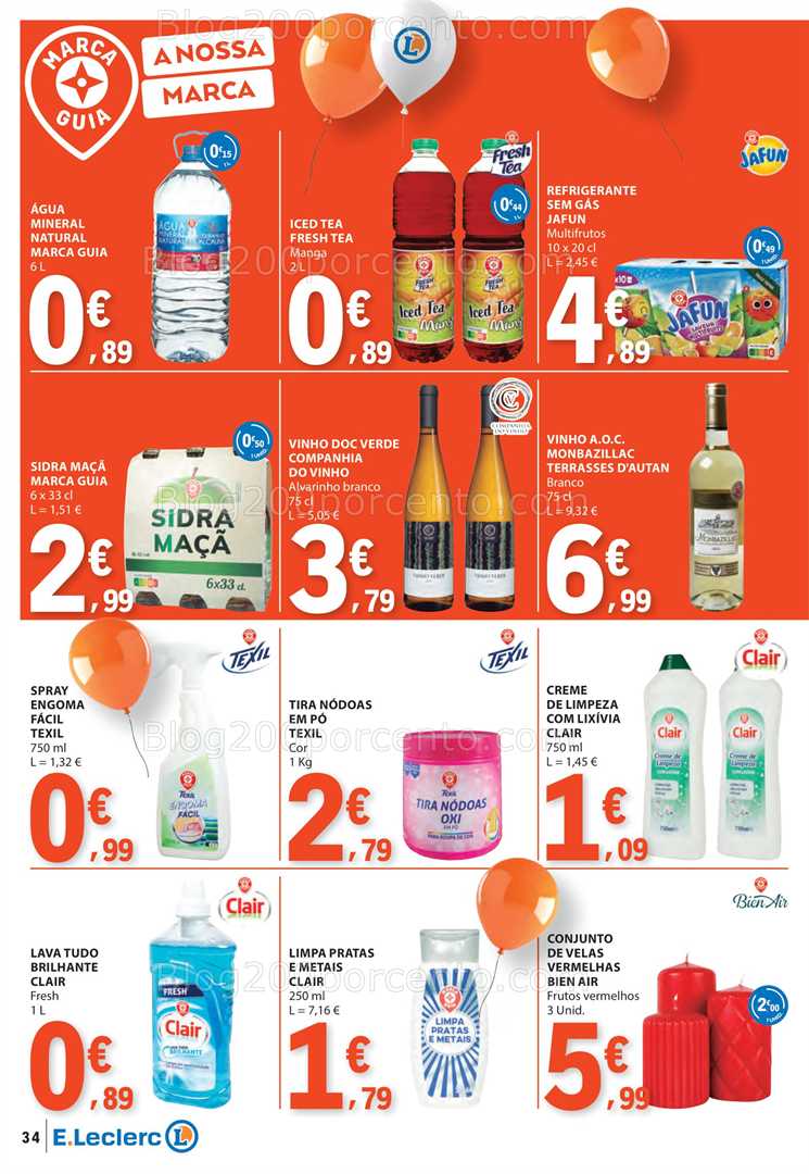 Antevisão Folheto E-LECLERC Promoções de 30 outubro a 5 novembro