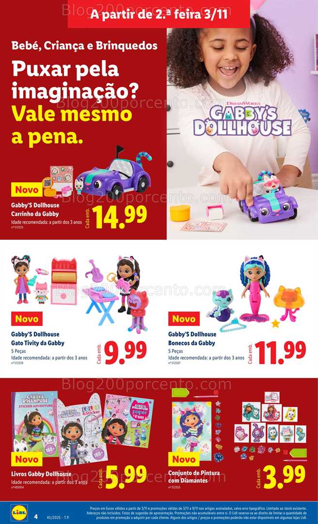 Antevisão Folheto LIDL Bazar Promoções de 3 a 13 novembro - Edição Digital