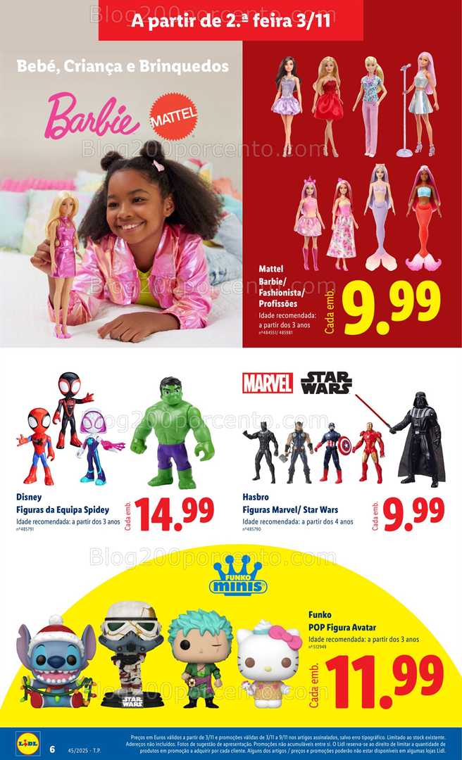 Antevisão Folheto LIDL Bazar Promoções de 3 a 13 novembro - Edição Digital