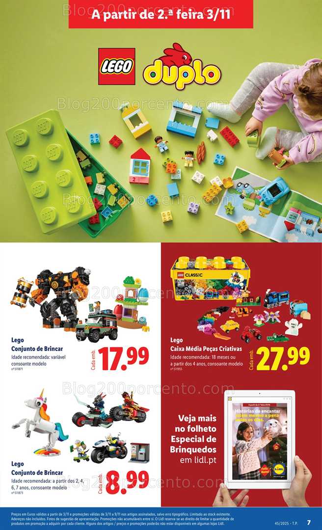 Antevisão Folheto LIDL Bazar Promoções de 3 a 13 novembro - Edição Digital