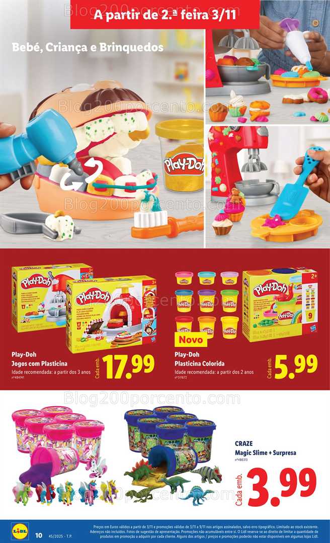 Antevisão Folheto LIDL Bazar Promoções de 3 a 13 novembro - Edição Digital