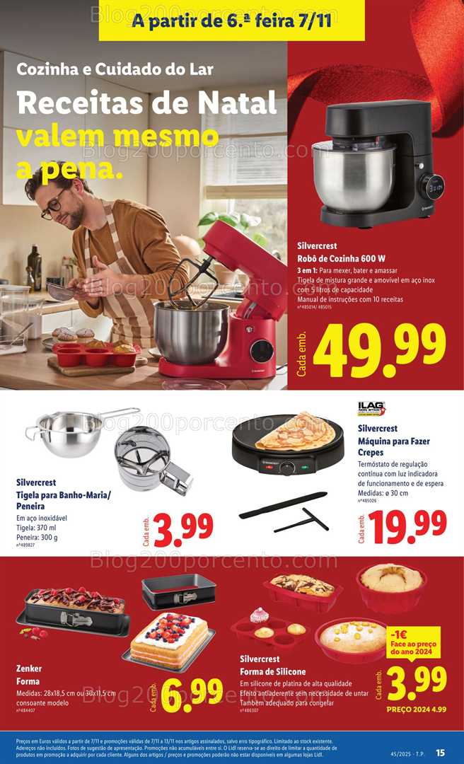 Antevisão Folheto LIDL Bazar Promoções de 3 a 13 novembro - Edição Digital