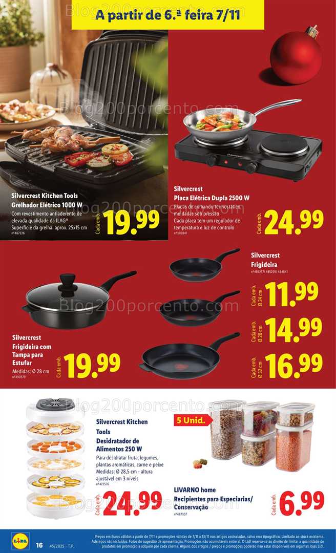 Antevisão Folheto LIDL Bazar Promoções de 3 a 13 novembro - Edição Digital