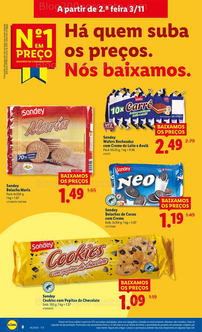 Antevisão Folheto LIDL Promoções de 3 a 9 novembro - Edição Digital