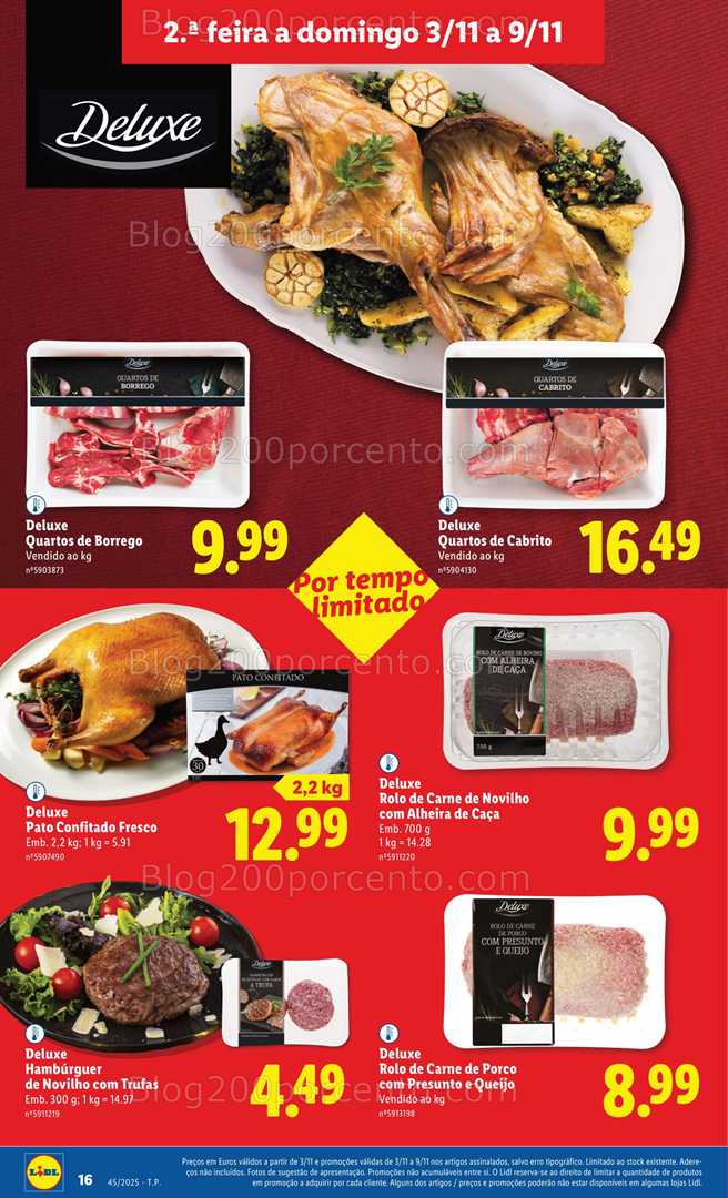 Antevisão Folheto LIDL Promoções de 3 a 9 novembro - Edição Digital