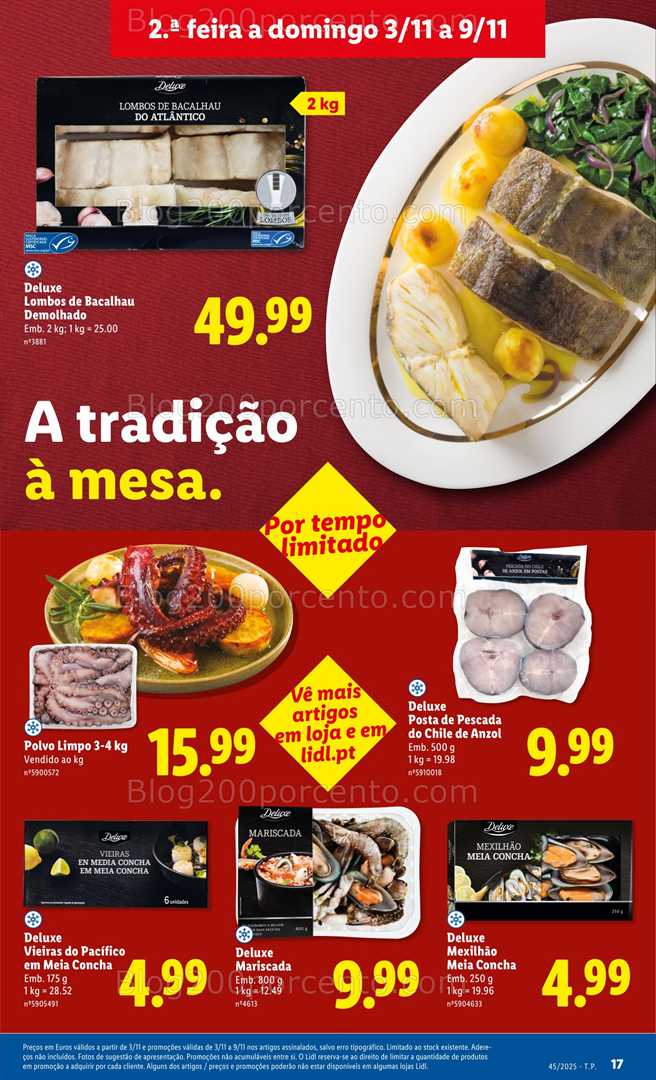 Antevisão Folheto LIDL Promoções de 3 a 9 novembro - Edição Digital