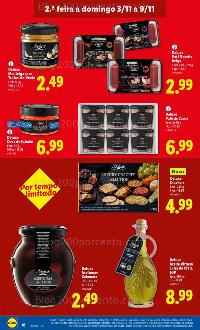 Antevisão Folheto LIDL Promoções de 3 a 9 novembro - Edição Digital