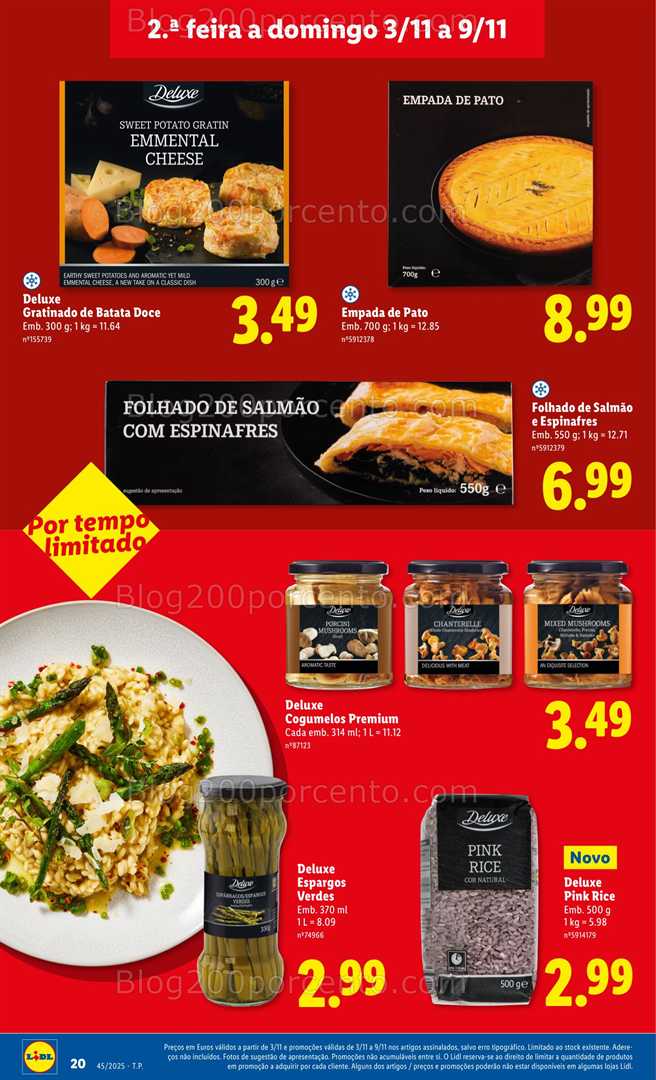 Antevisão Folheto LIDL Promoções de 3 a 9 novembro - Edição Digital