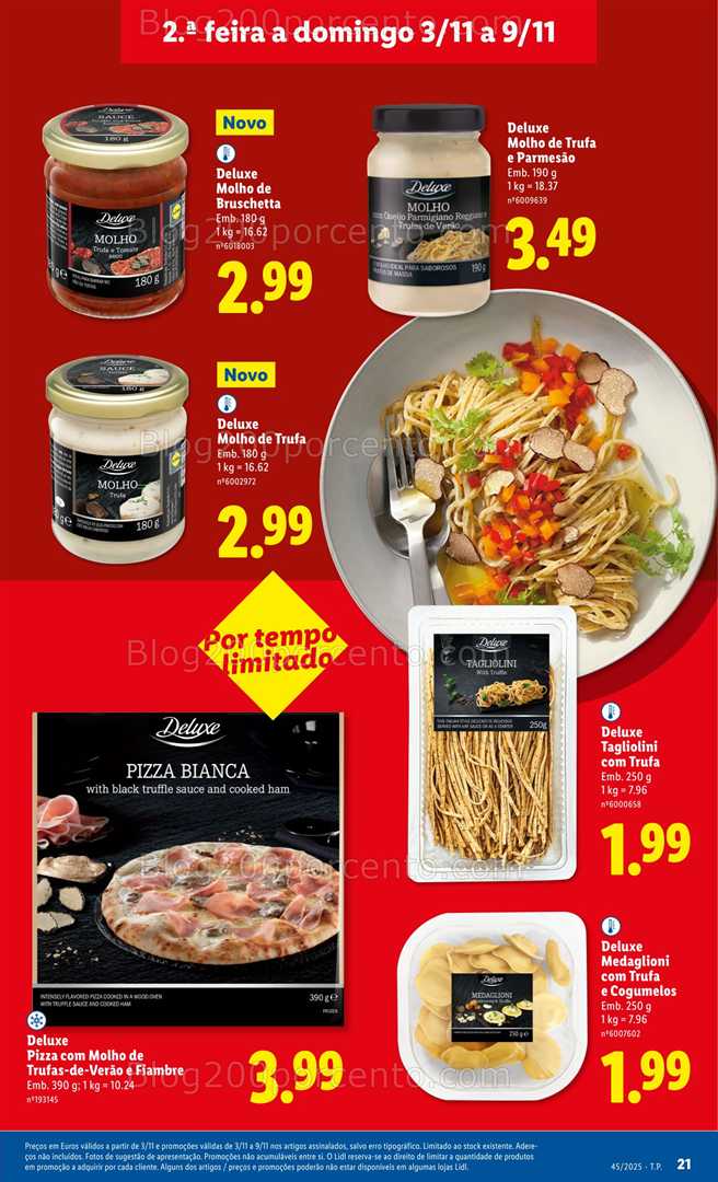 Antevisão Folheto LIDL Promoções de 3 a 9 novembro - Edição Digital