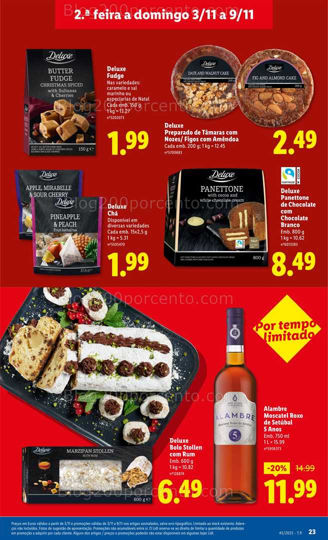 Antevisão Folheto LIDL Promoções de 3 a 9 novembro - Edição Digital