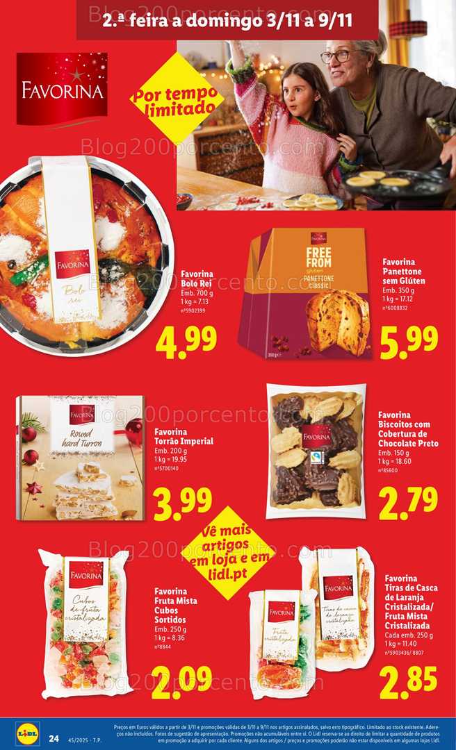 Antevisão Folheto LIDL Promoções de 3 a 9 novembro - Edição Digital