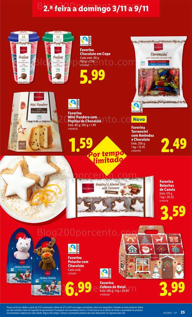 Antevisão Folheto LIDL Promoções de 3 a 9 novembro - Edição Digital