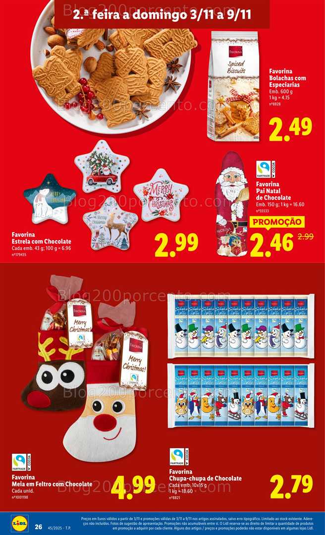 Antevisão Folheto LIDL Promoções de 3 a 9 novembro - Edição Digital