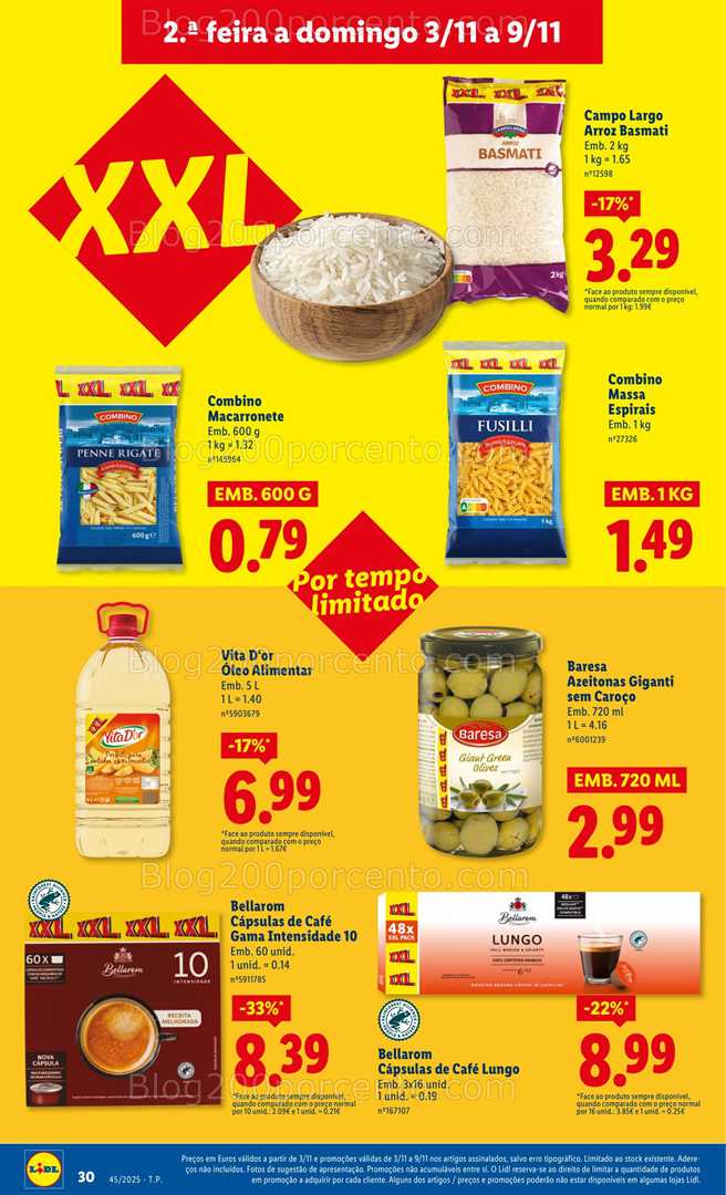 Antevisão Folheto LIDL Promoções de 3 a 9 novembro - Edição Digital