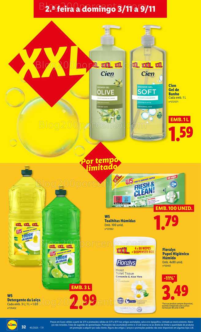 Antevisão Folheto LIDL Promoções de 3 a 9 novembro - Edição Digital