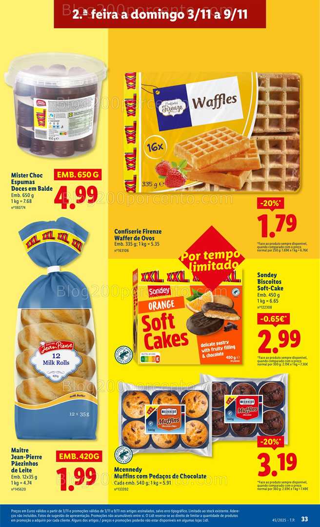 Antevisão Folheto LIDL Promoções de 3 a 9 novembro - Edição Digital