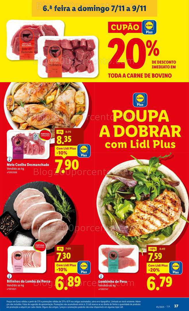 Antevisão Folheto LIDL Promoções de 3 a 9 novembro - Edição Digital
