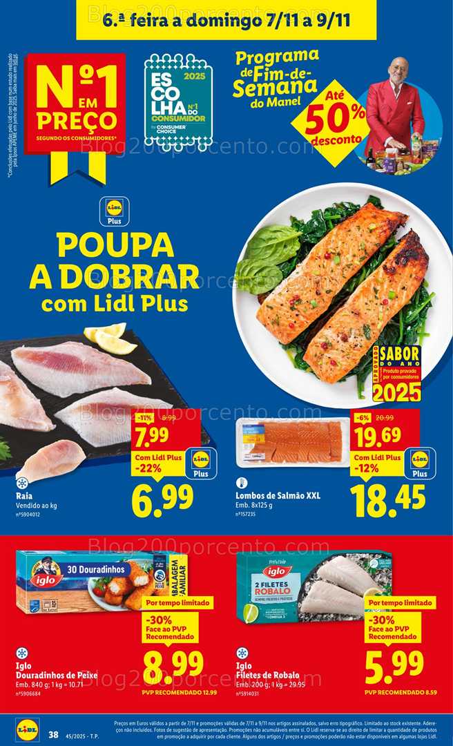 Antevisão Folheto LIDL Promoções de 3 a 9 novembro - Edição Digital