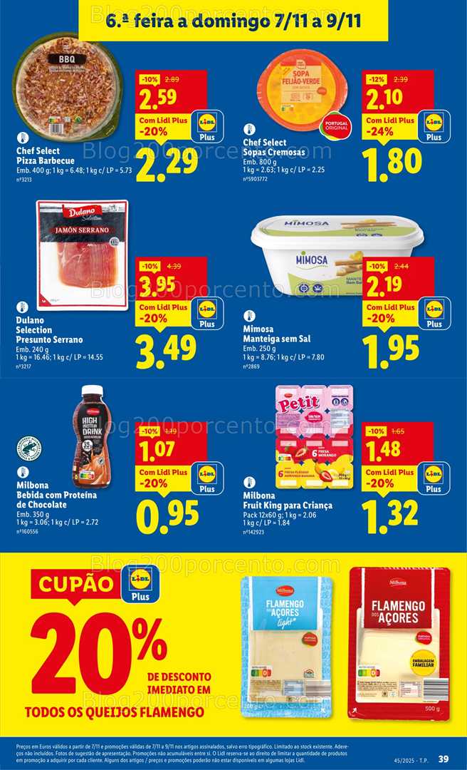 Antevisão Folheto LIDL Promoções de 3 a 9 novembro - Edição Digital