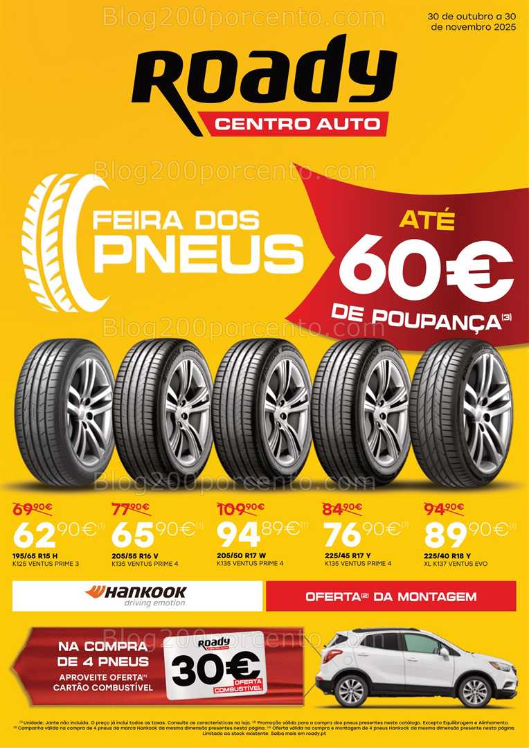 Antevisão Folheto ROADY Promoções de 30 outubro a 30 novembro