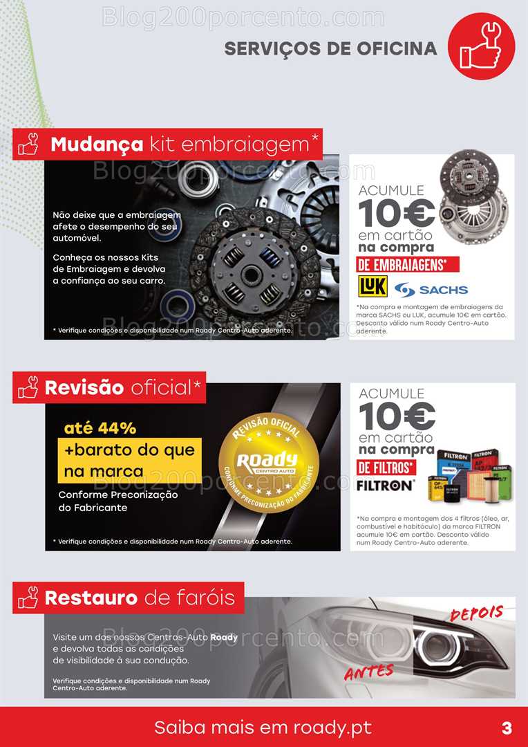 Antevisão Folheto ROADY Promoções de 30 outubro a 30 novembro