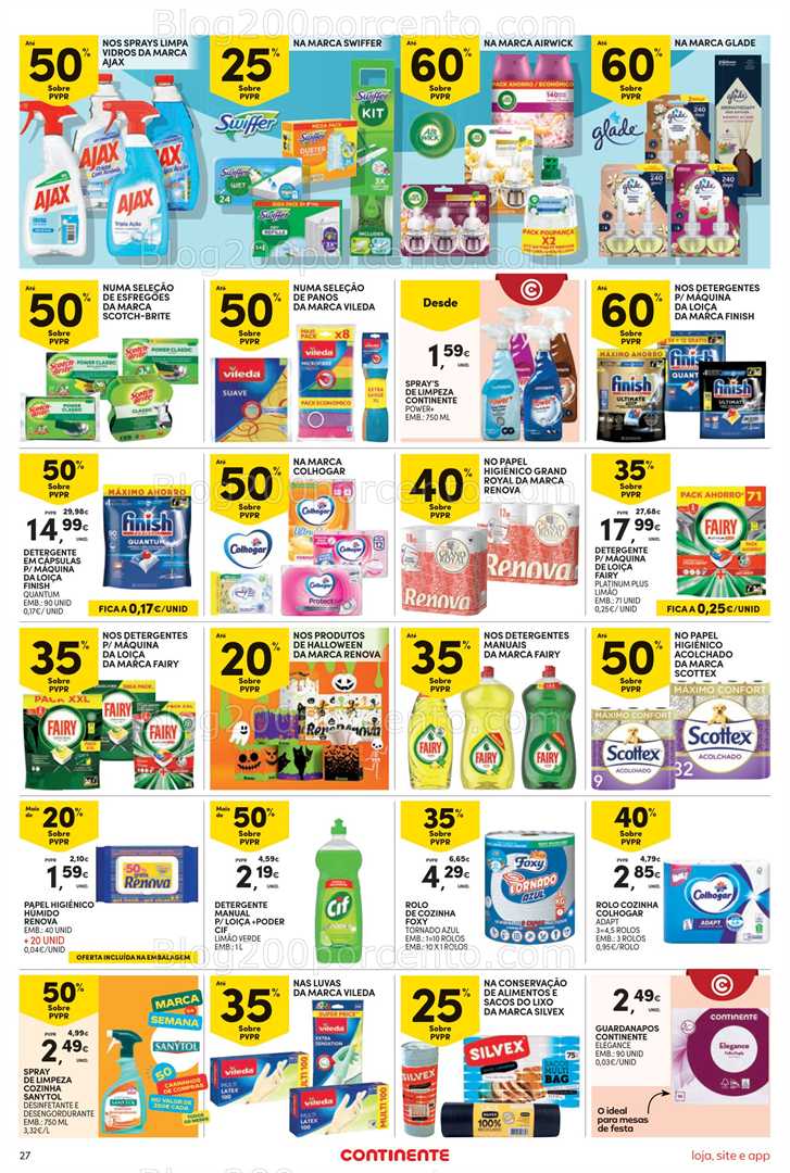Antevisão Folheto CONTINENTE Bom Dia Promoções de 28 outubro a 3 novembro