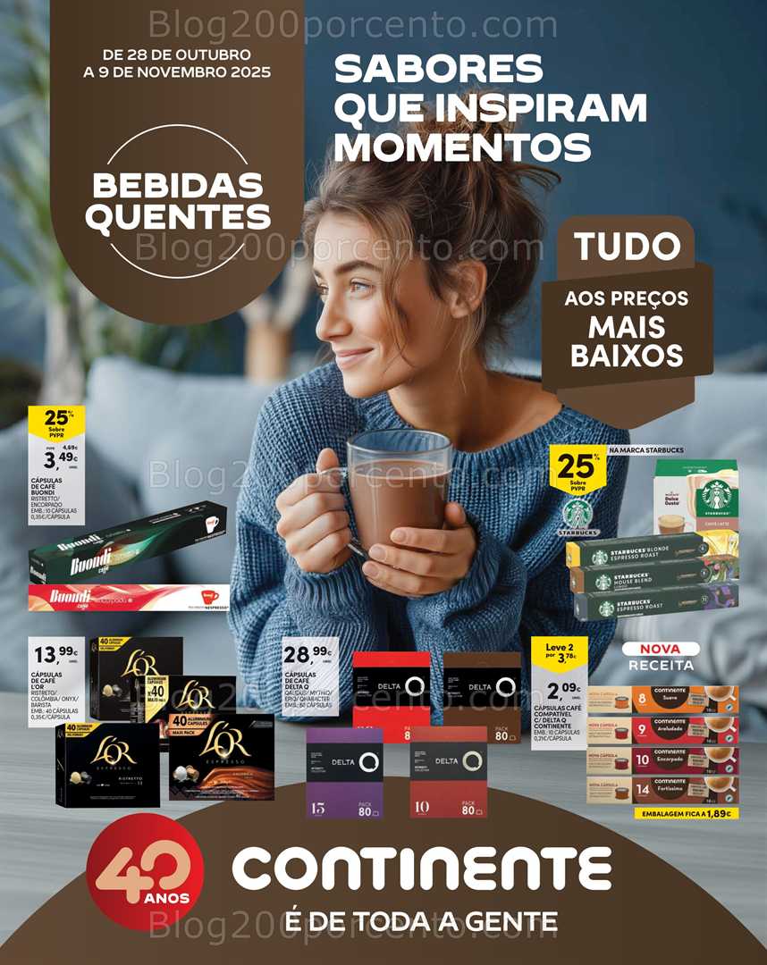 Antevisão Folheto CONTINENTE Madeira Promoções de 28 outubro a 3 novembro