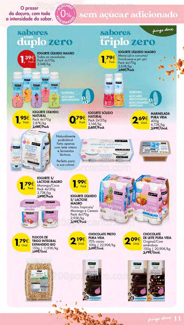 Antevisão Folheto PINGO DOCE Açores Escolhas Equilibradas - 30 outubro a 12 novembro