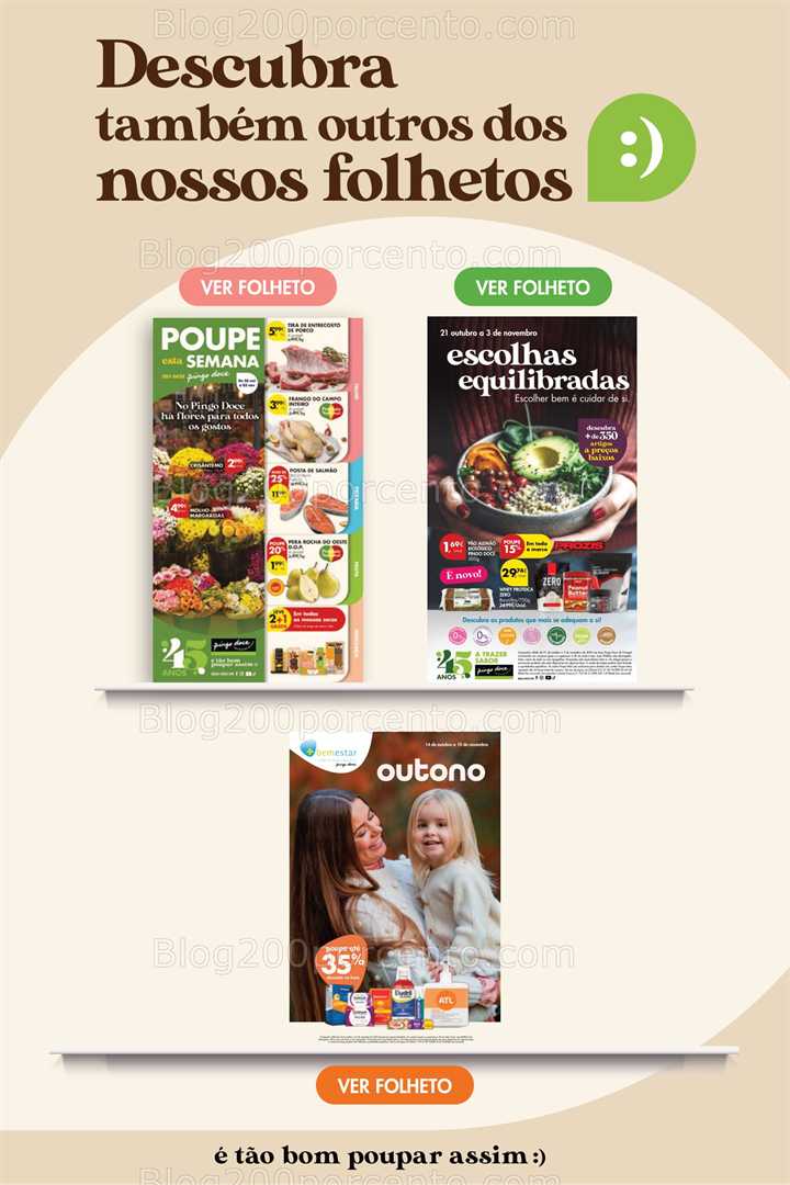 Antevisão Folheto PINGO DOCE Promoções de 31 outubro a 2 novembro