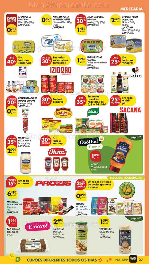Antevisão Folheto PINGO DOCE Lojas Grandes Promoções de 28 outubro a 3 novembro