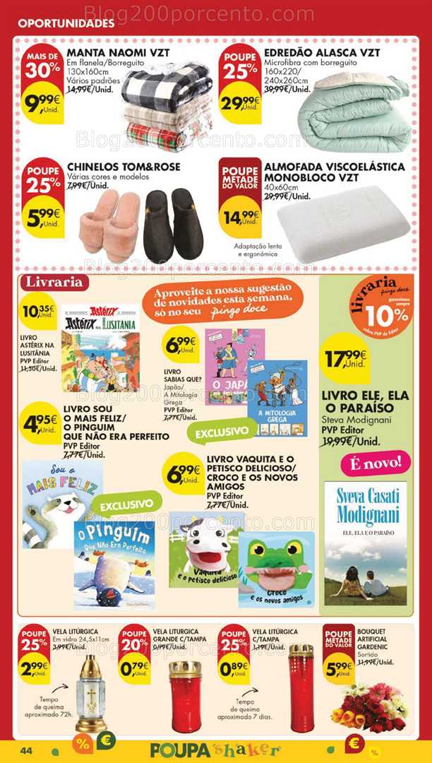 Antevisão Folheto PINGO DOCE Lojas Grandes Promoções de 28 outubro a 3 novembro