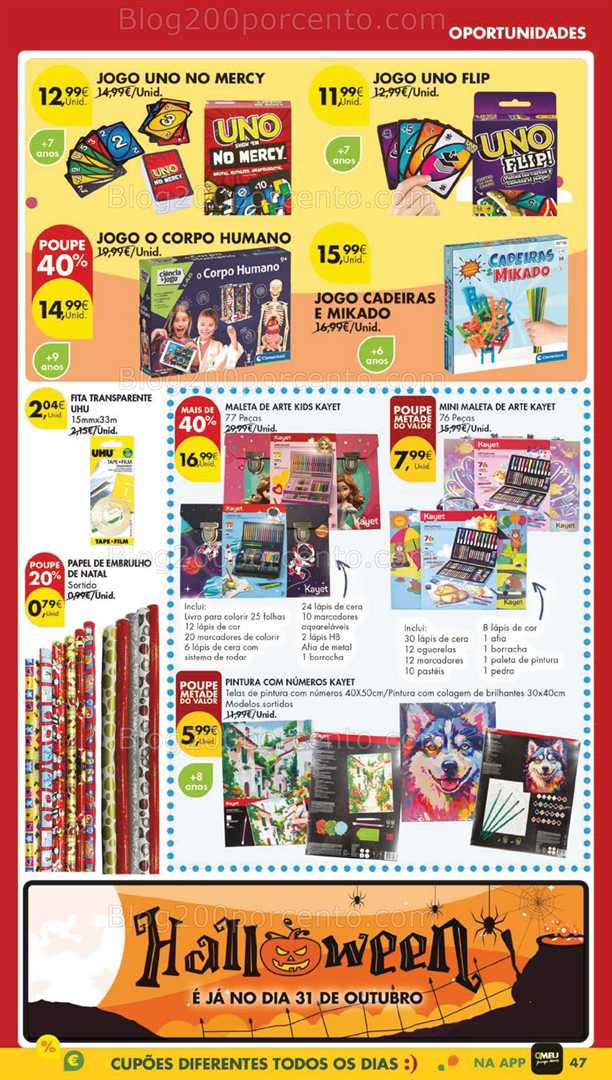 Antevisão Folheto PINGO DOCE Lojas Grandes Promoções de 28 outubro a 3 novembro