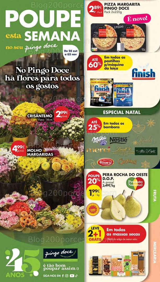 Antevisão Folheto PINGO DOCE Promoções de 28 outubro a 3 novembro - Edição Digital