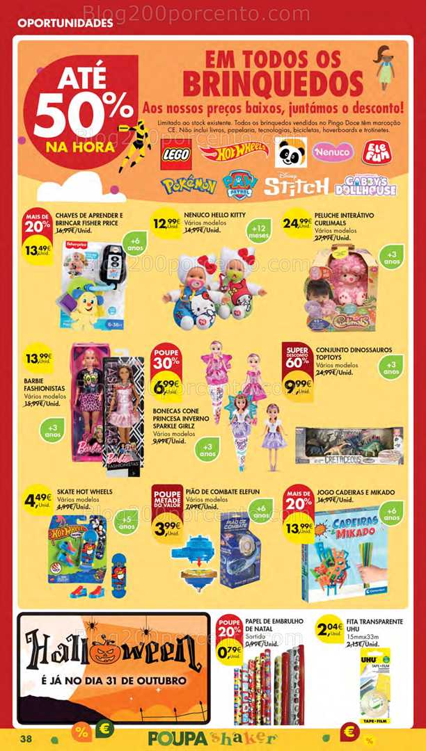 Antevisão Folheto PINGO DOCE Promoções de 28 outubro a 3 novembro - Edição Digital