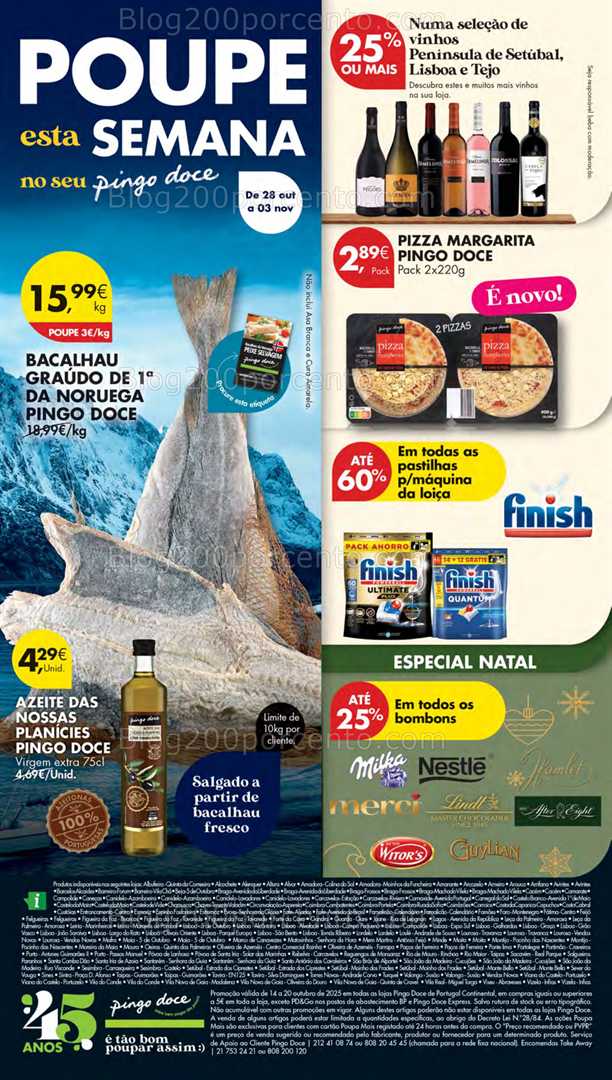Antevisão Folheto PINGO DOCE Promoções de 28 outubro a 3 novembro - Edição Digital
