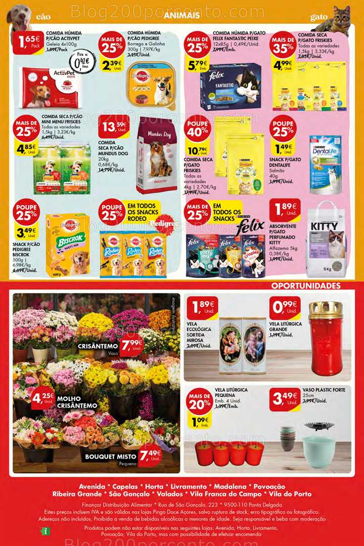 Antevisão Folheto PINGO DOCE Açores Promoções de 30 outubro a 5 novembro