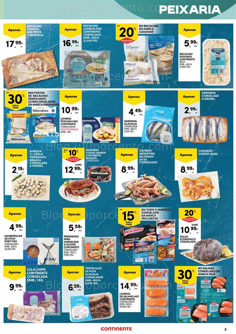 Antevisão Folheto CONTINENTE Açores Promoções de 30 outubro a 12 novembro