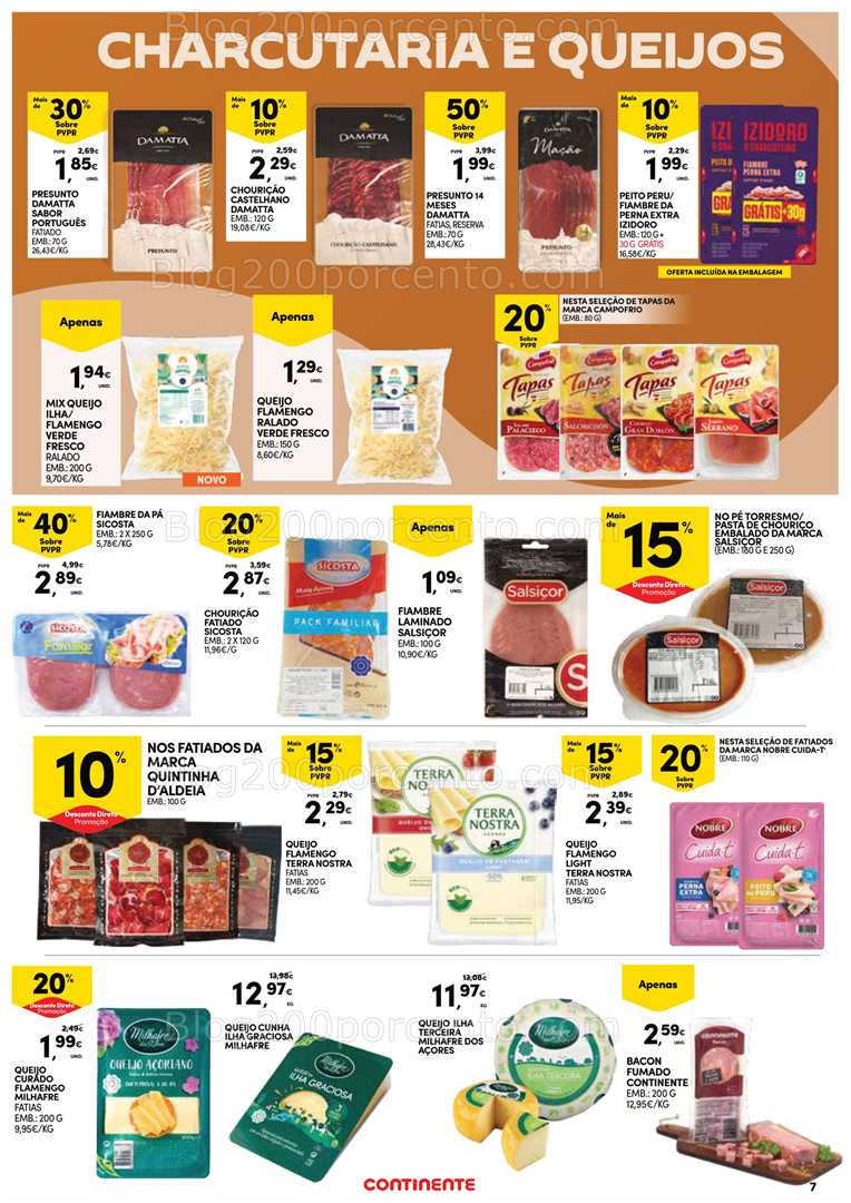 Antevisão Folheto CONTINENTE Açores Promoções de 30 outubro a 12 novembro
