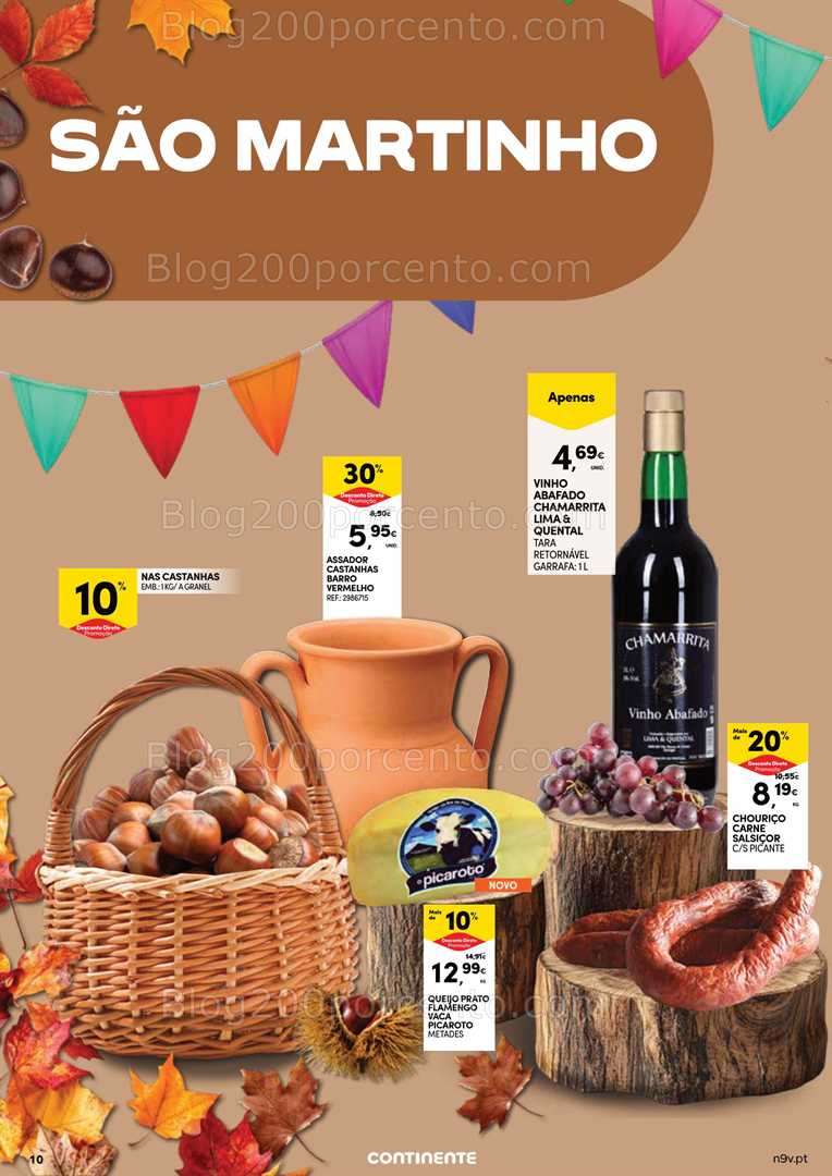 Antevisão Folheto CONTINENTE Açores Promoções de 30 outubro a 12 novembro