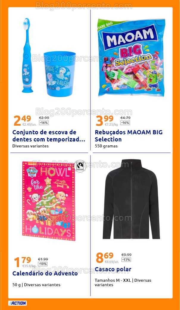 Antevisão Folheto ACTION Promoções de 29 outubro a 4 novembro