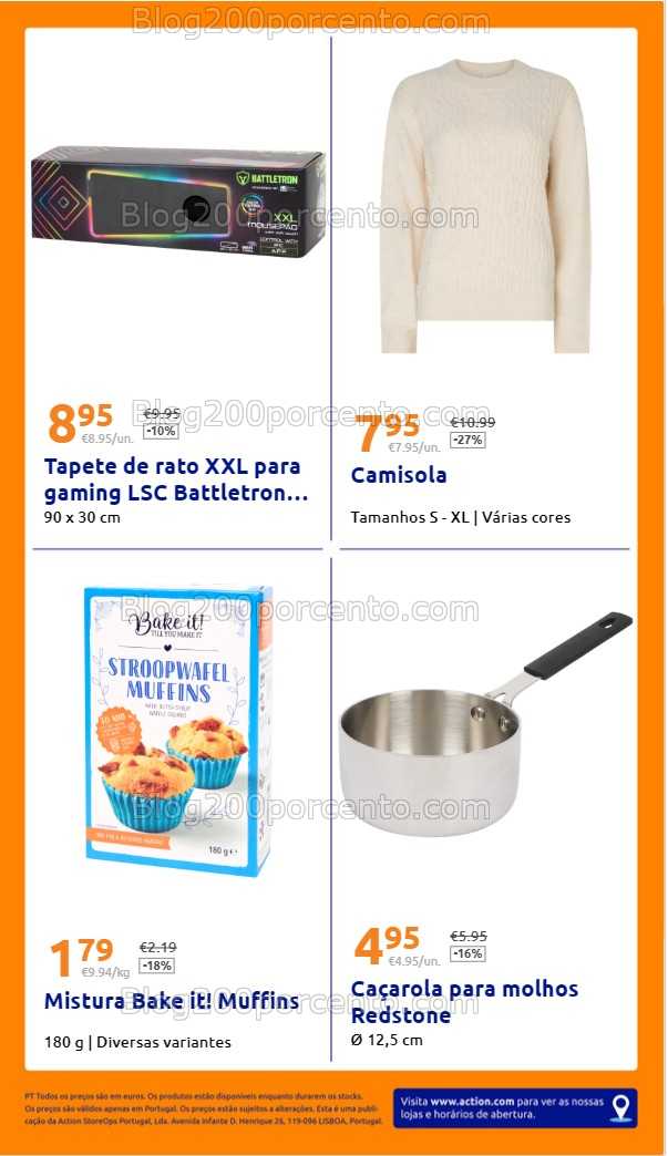 Antevisão Folheto ACTION Promoções de 29 outubro a 4 novembro