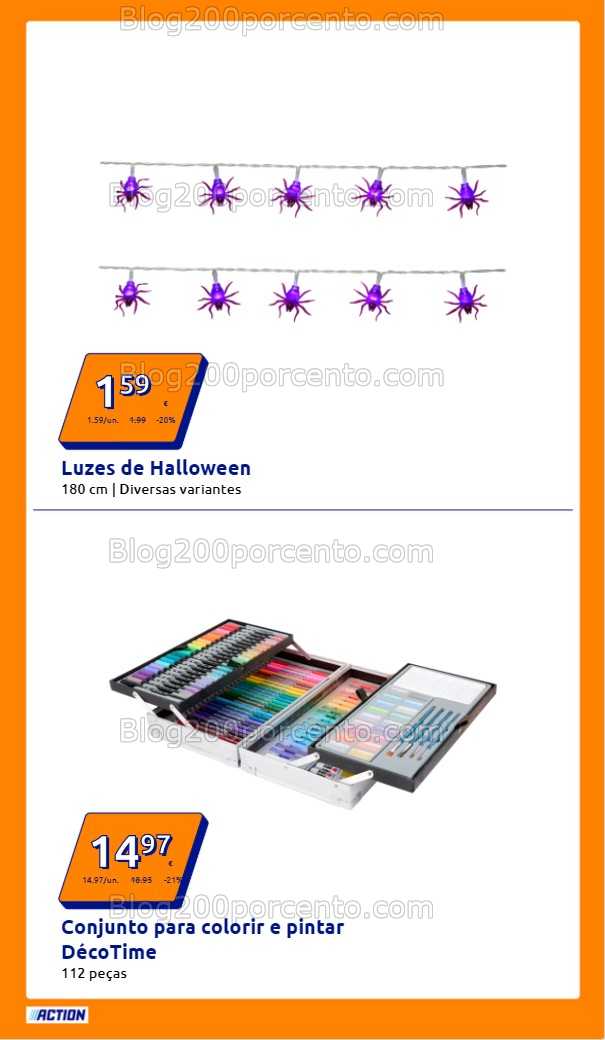 Antevisão Folheto ACTION Promoções de 29 outubro a 4 novembro
