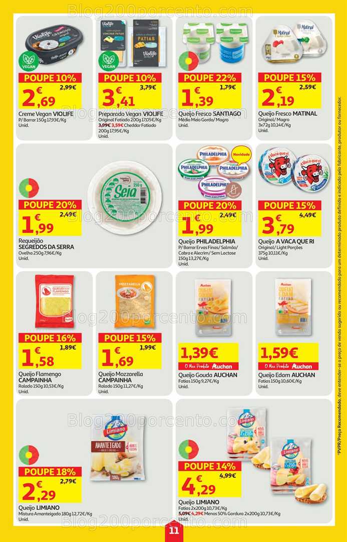 Antevisão Folheto AUCHAN Super Poupança Promoções de 30 outubro a 5 novembro