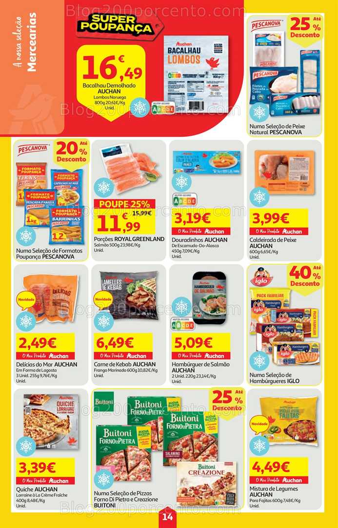 Antevisão Folheto AUCHAN Super Poupança Promoções de 30 outubro a 5 novembro