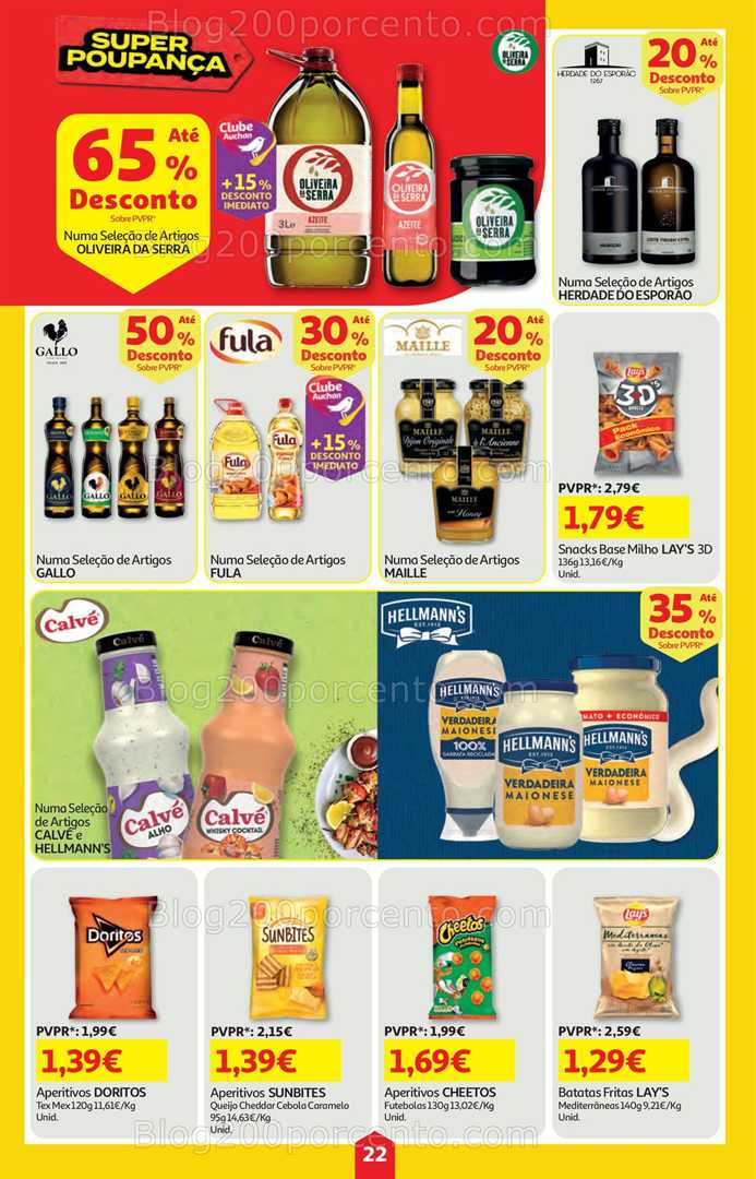 Antevisão Folheto AUCHAN Super Poupança Promoções de 30 outubro a 5 novembro