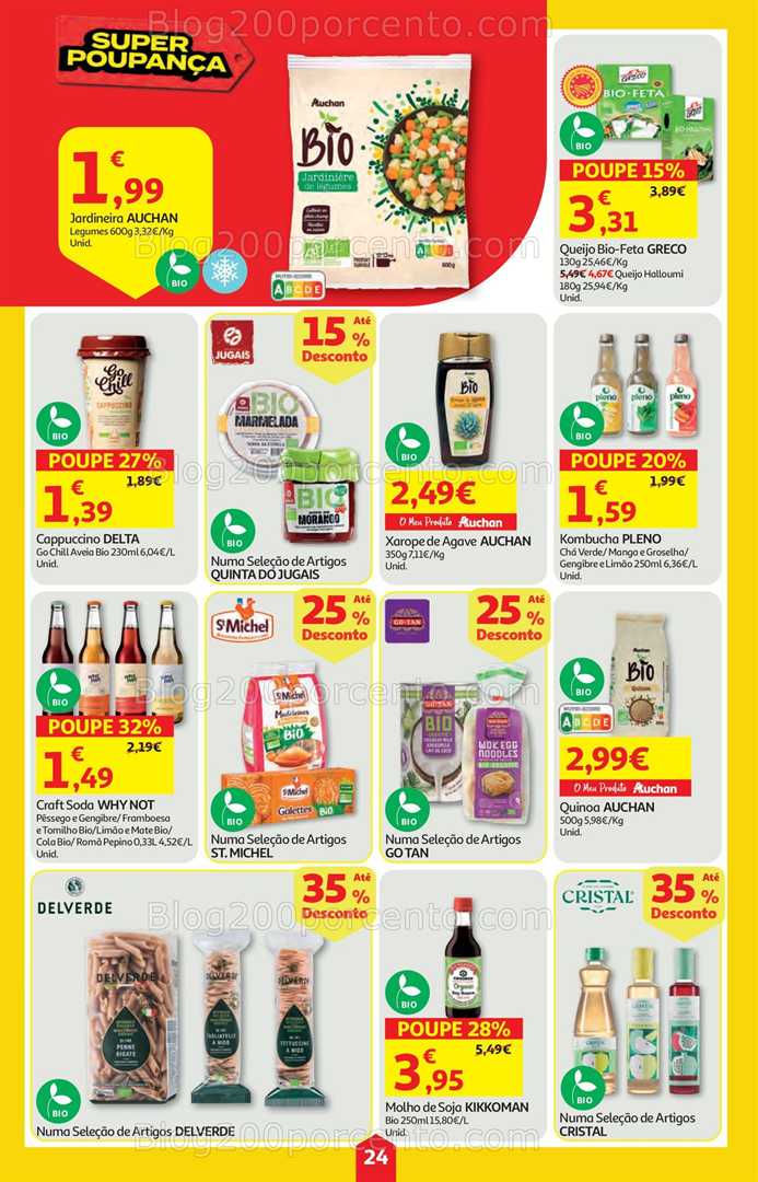 Antevisão Folheto AUCHAN Super Poupança Promoções de 30 outubro a 5 novembro